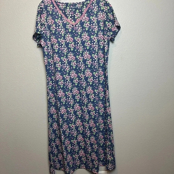 Lot Of 2 NorthStyle Peruvian Cotton Nightgowns Size Large retails $65 Each - Picture 4 of 16